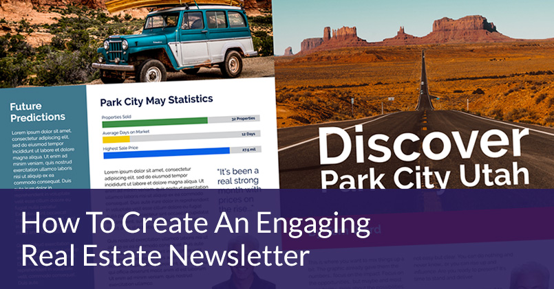 How To Create An Engaging Real Estate Newsletter Template Jigglar