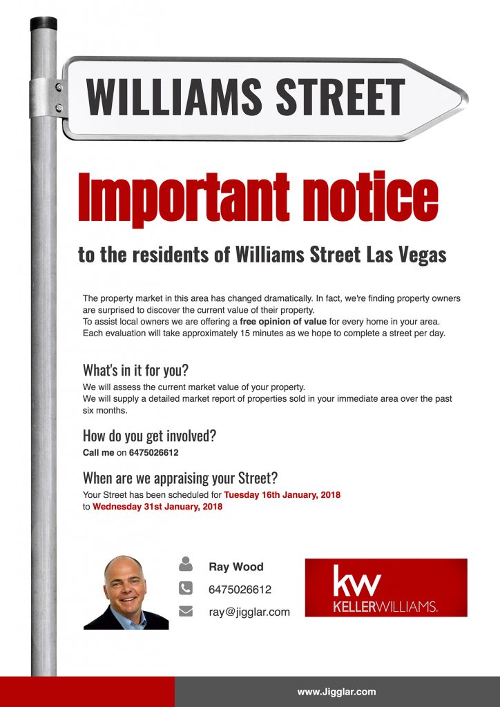 Street Sign Flyer