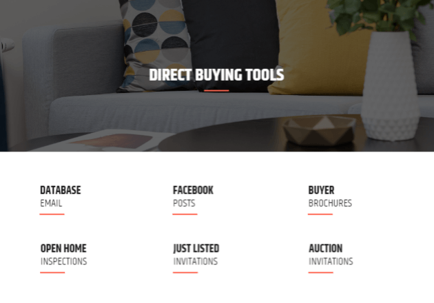 Real estate marketing tools