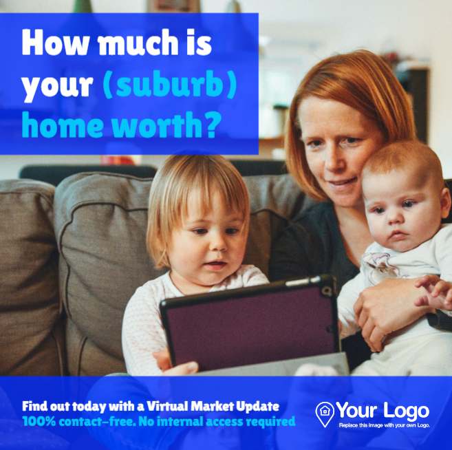 Digital home valuation ad