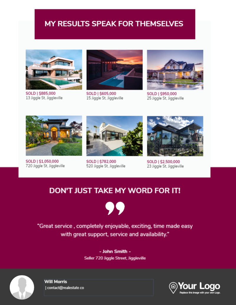 5 Free Real Estate Flyers Templates To Customize Quick Easy