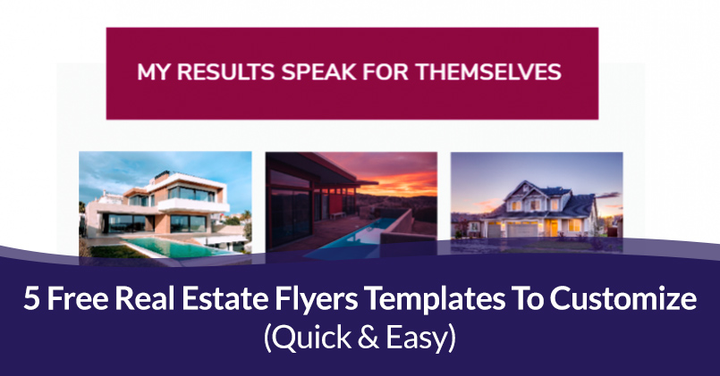 Read more about the article 5 Free Real Estate Flyers Templates To Customize (Quick & Easy)