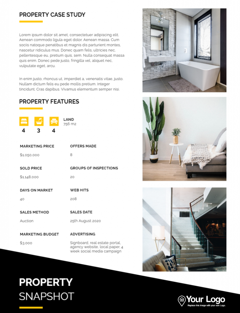 Property case study template