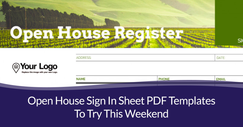 open house sign in sheet pdf