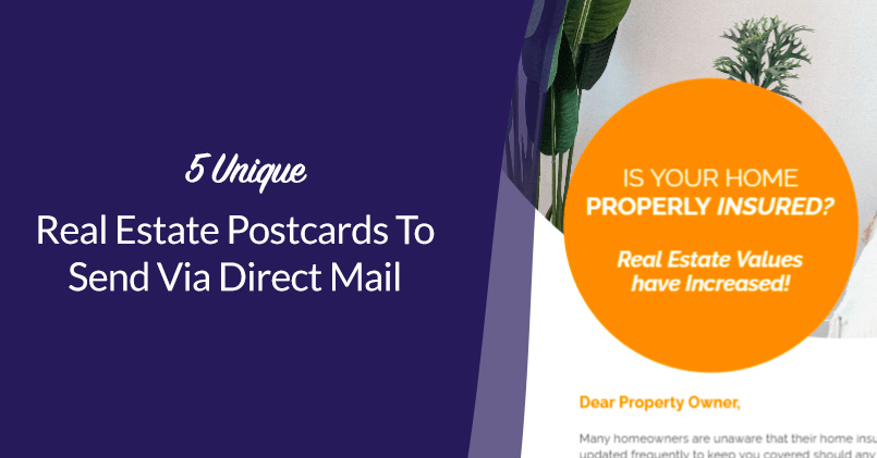 Read more about the article 5 Unique Real Estate Postcards To Send Via Direct Mail