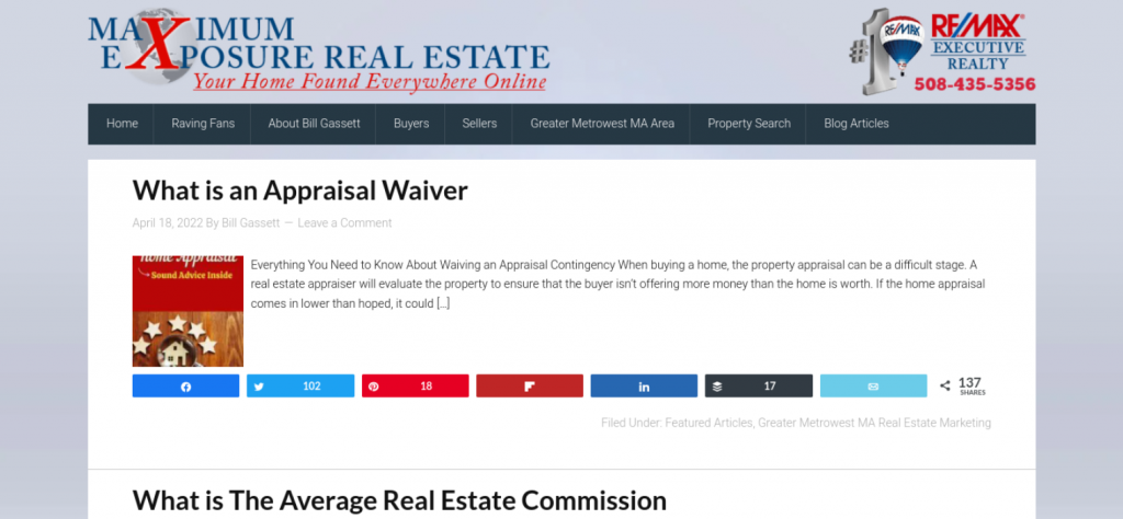 A real estate blog.