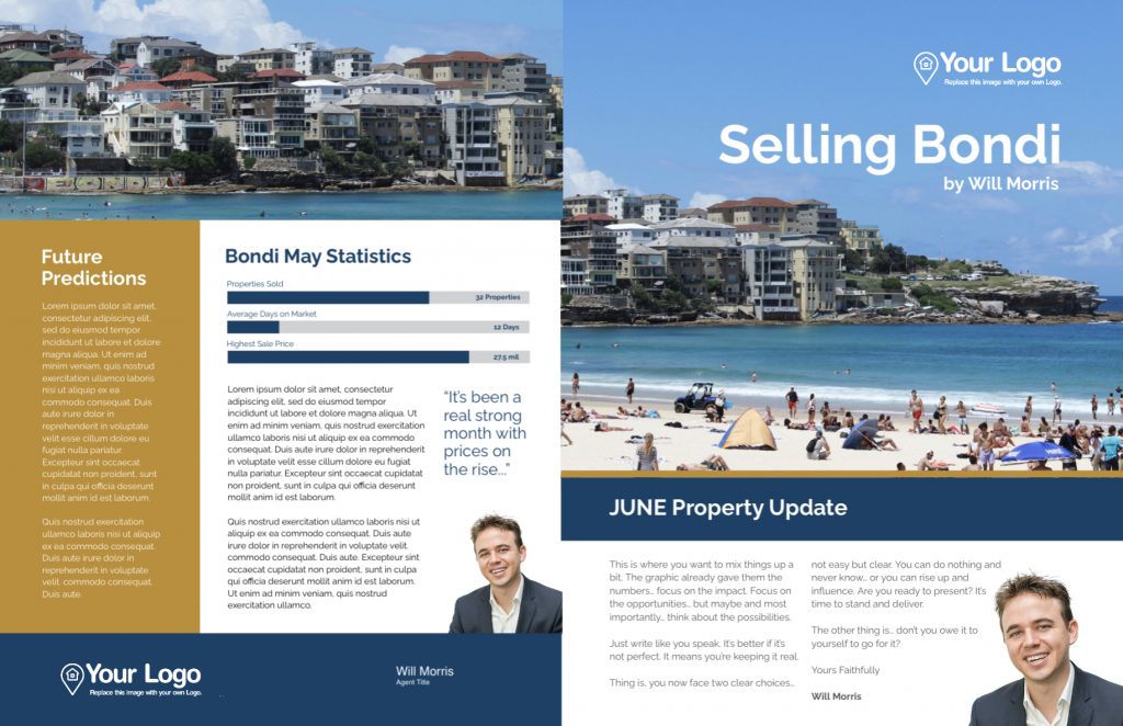 There’s also a four page version of the Selling Suburbs Newsletter