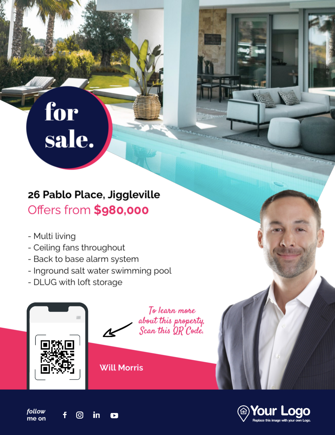 Jigglar For Sale real estate marketing template