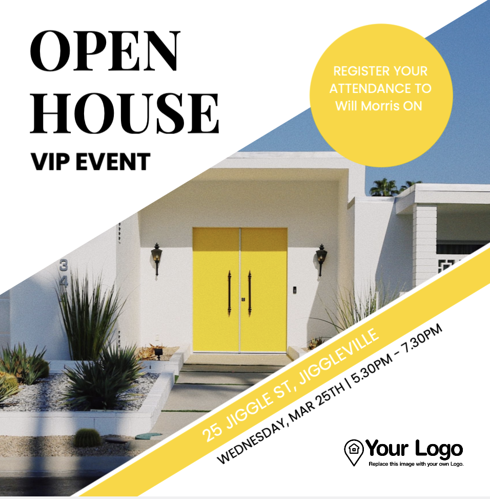 Jigglar open house template