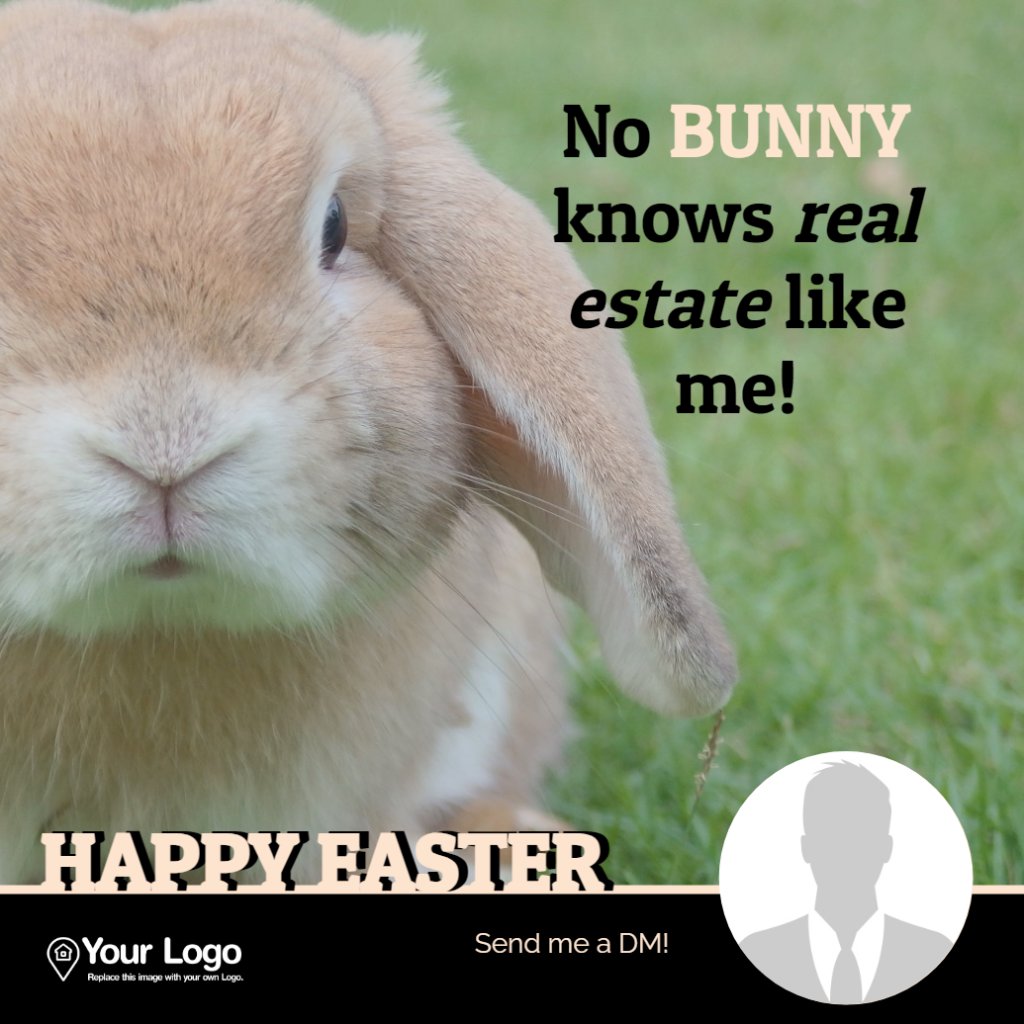 Happy Easter Day marketing template