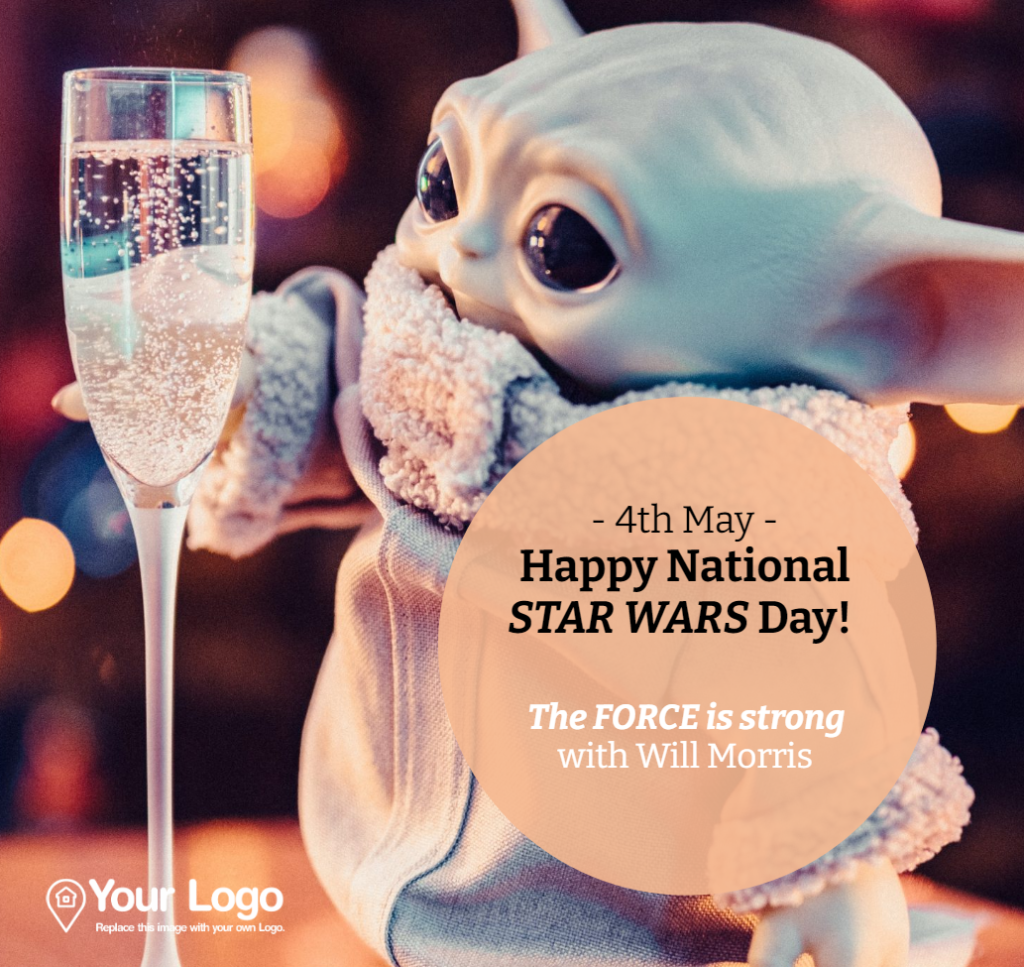 Star Wars Day real estate template