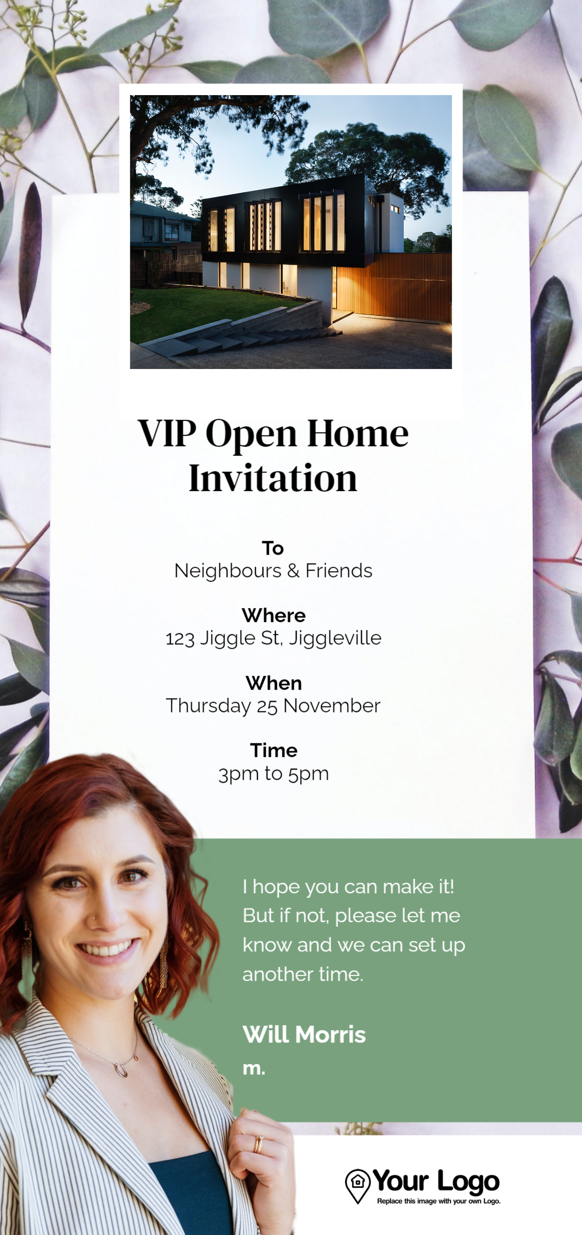 Creating open house events is an effective way to market luxury real estate properties. 