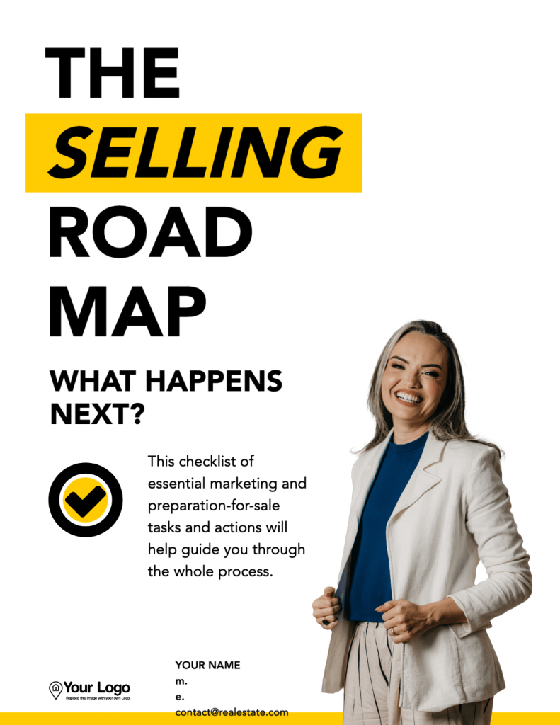 A classic-looking roadmap for selling a house