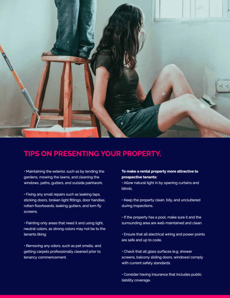 Tips on property management in a Jigglar template